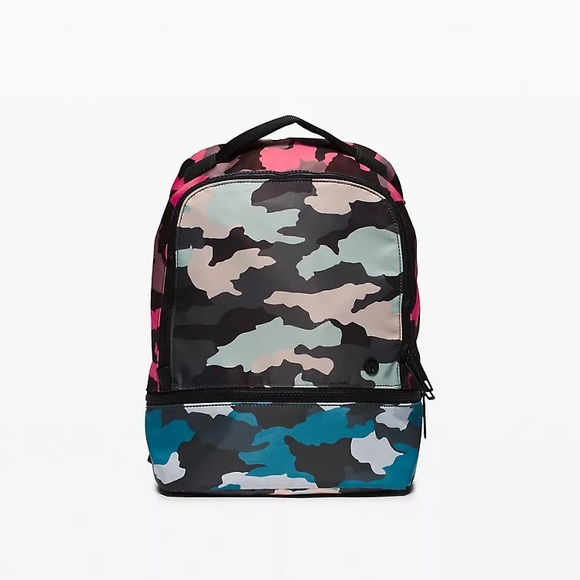 camo lululemon backpack